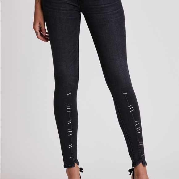 HUDSON NICO MID-RISE SUPER SKINNY STAPLE JEAN - Picture 2 of 8